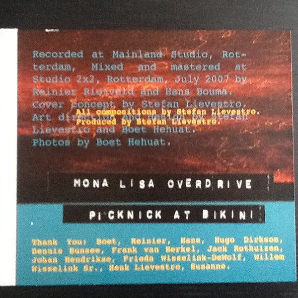 Mona Lisa Overdrive - Picknick At Bikini (CD Tweedehands)
