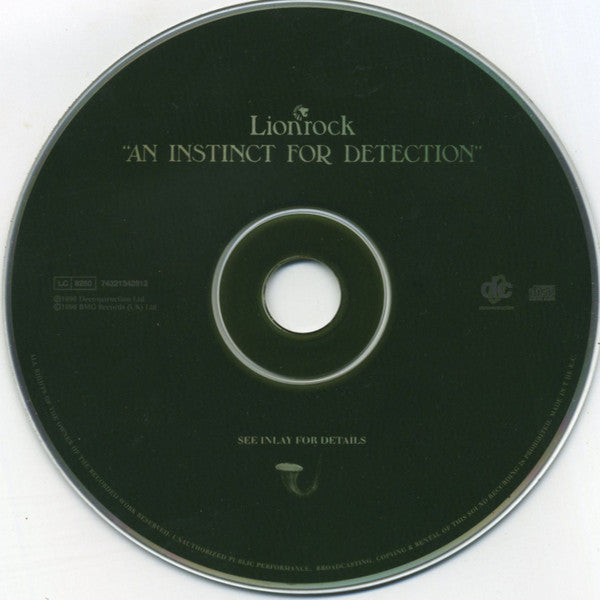 Lionrock - An Instinct For Detection (CD Tweedehands) - Discords.nl