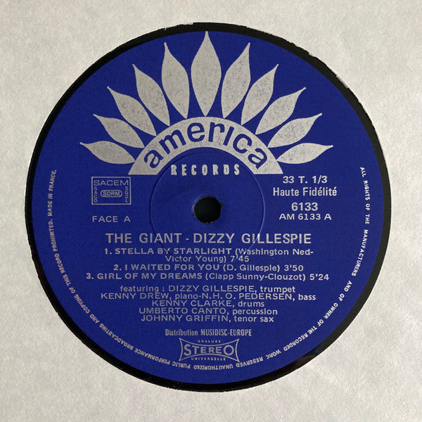 Dizzy Gillespie - The Giant (LP Tweedehands) - Discords.nl