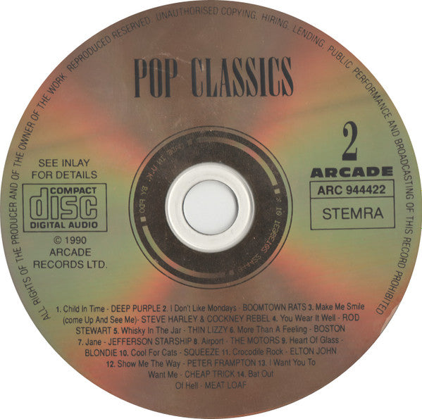 Various - Pop Classics (CD Tweedehands)