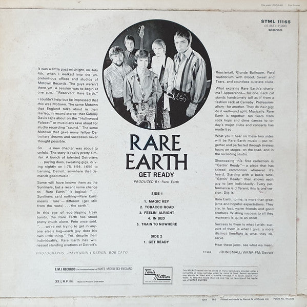 Rare Earth - Get Ready (LP Tweedehands)