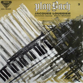Jacques Loussier - Christian Garros - Pierre Michelot - Play Bach No. 3 (LP Tweedehands)
