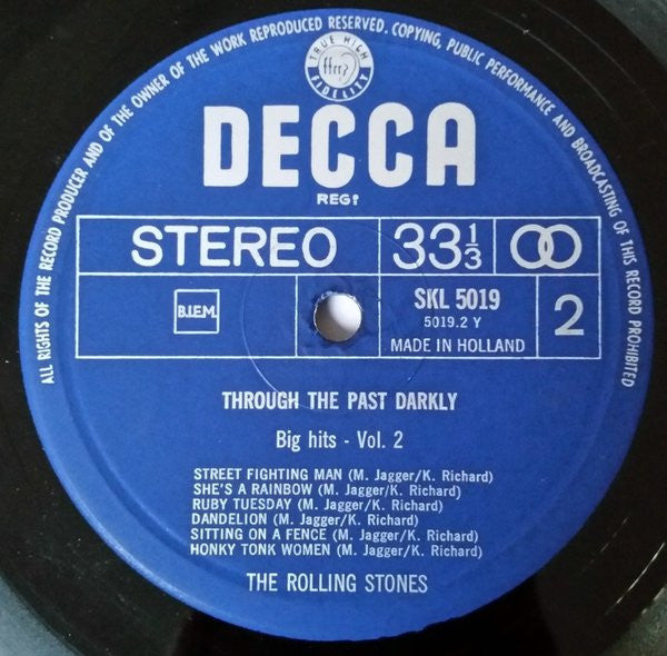 Rolling Stones, The - Through The Past, Darkly (Big Hits Vol. 2) (LP Tweedehands)