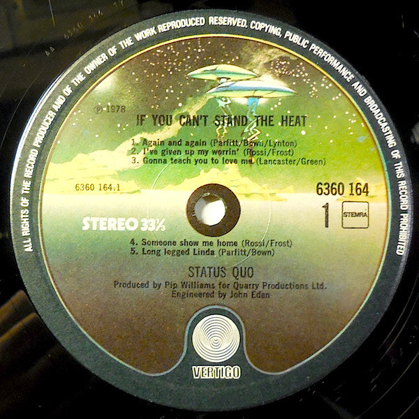 Status Quo - If You Can't Stand The Heat (LP Tweedehands)