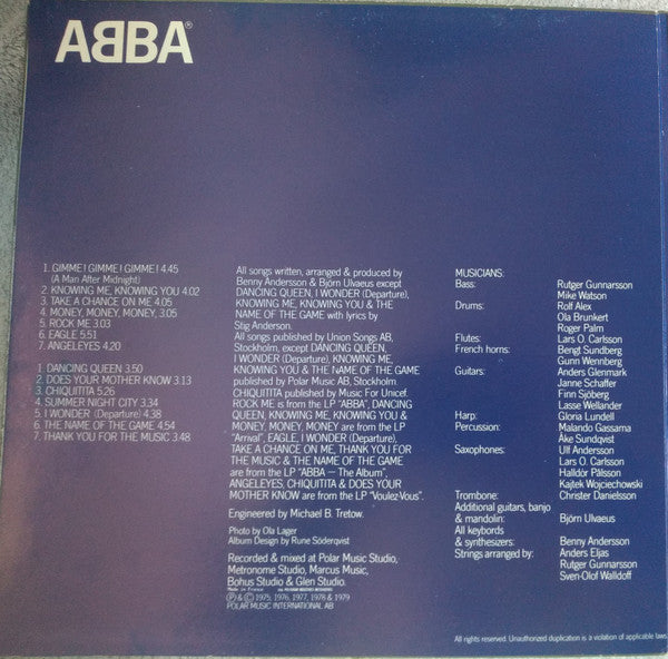 ABBA - Greatest Hits Vol. 2 (LP Tweedehands) - Discords.nl