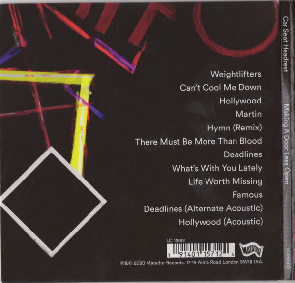 Car Seat Headrest - Making A Door Less Open (CD) - Discords.nl