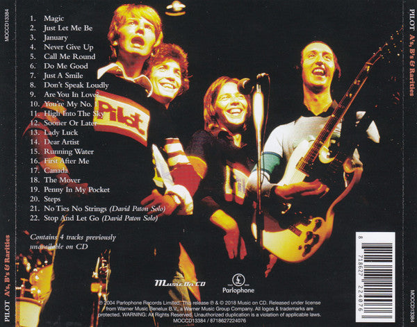 Pilot - A's, B's & Rarities (CD) - Discords.nl