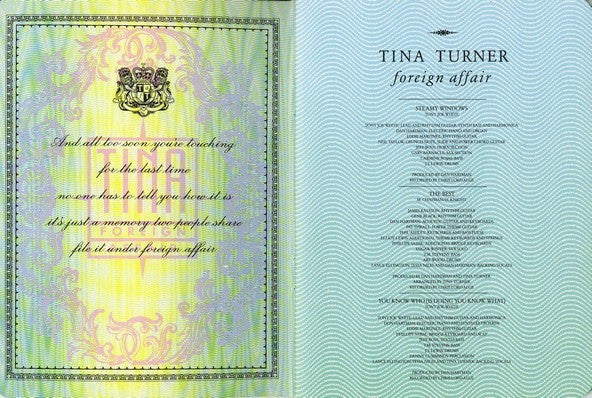 Tina Turner - Foreign Affair (CD)