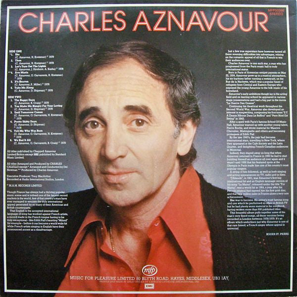 Charles Aznavour - Charles Aznavour (LP Tweedehands)