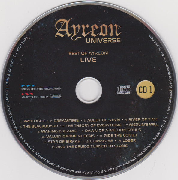 Ayreon - Best Of Ayreon Live (CD)