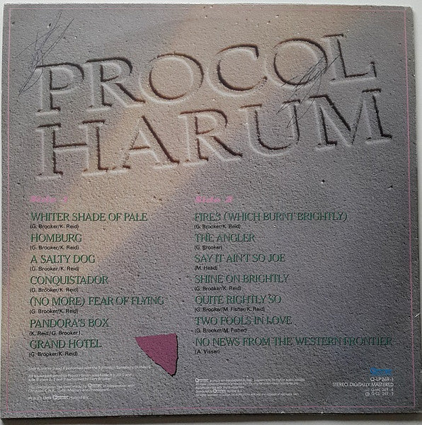 Procol Harum - The Treasure Album. Greatest Hits (LP Tweedehands)