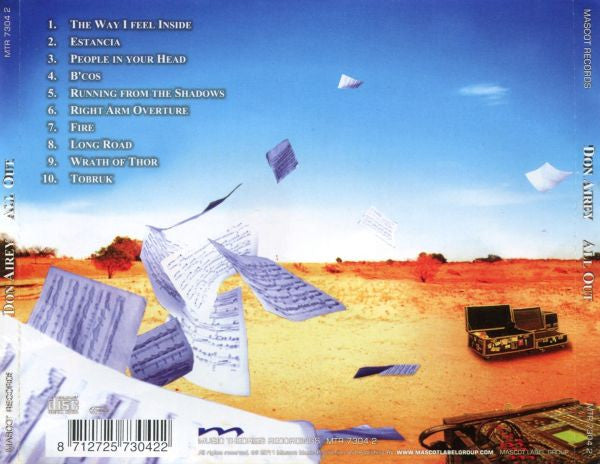 Don Airey - All Out (CD) - Discords.nl