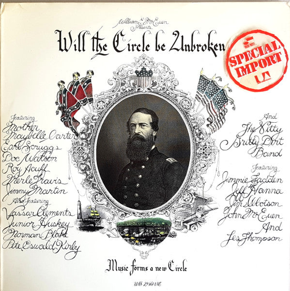 William E. McEuen Presents Nitty Gritty Dirt Band - Will The Circle Be Unbroken (LP Tweedehands)