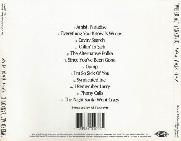 "Weird Al" Yankovic - Bad Hair Day (CD)