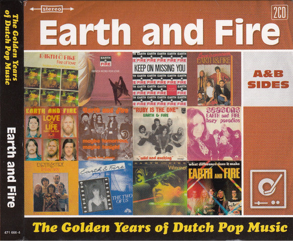 Earth And Fire - The Golden Years Of Dutch Pop Music (A&B Sides) (CD)