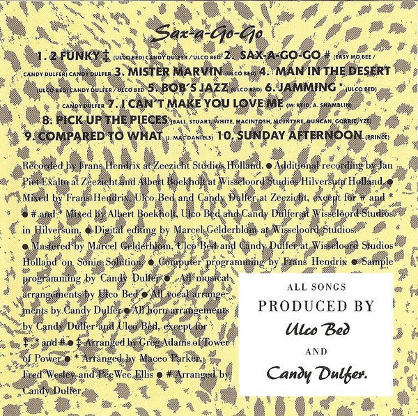 Candy Dulfer - Sax-A-Go-Go (CD Tweedehands)