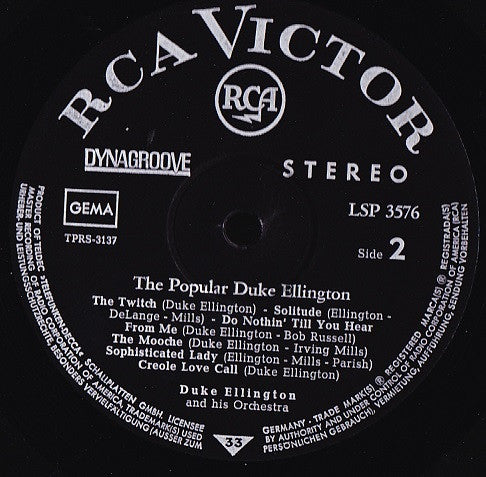 Duke Ellington And His Orchestra - The Popular Duke Ellington (LP Tweedehands) - Discords.nl