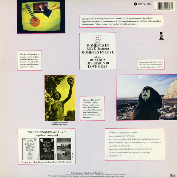 Art Of Noise, The - Moments In Love (12" Tweedehands) - Discords.nl