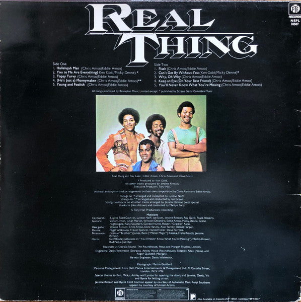 Real Thing, The - Real Thing (LP Tweedehands)