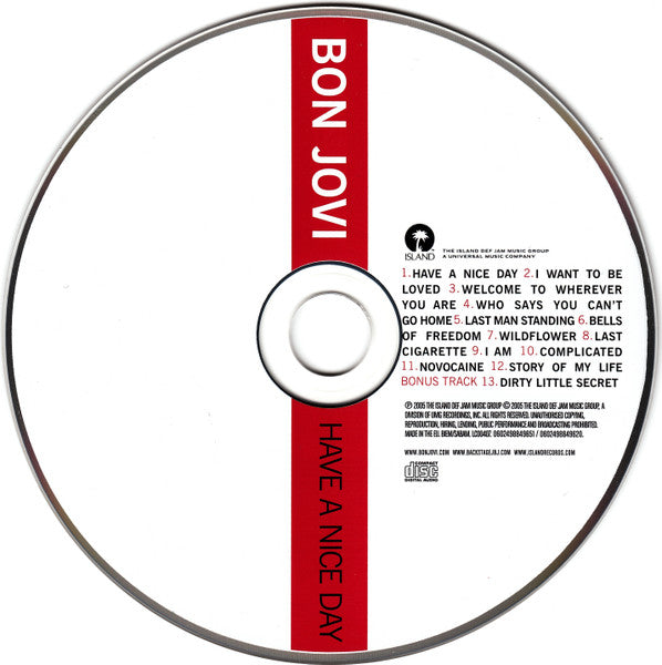 Bon Jovi - Have A Nice Day (CD)