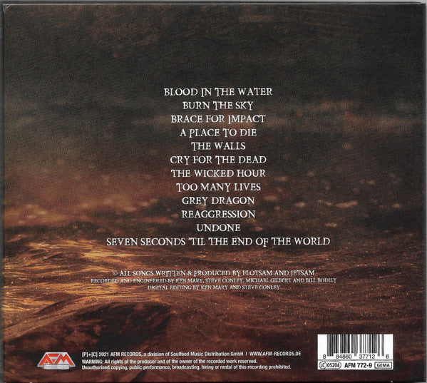 Flotsam And Jetsam - Blood In The Water (CD)