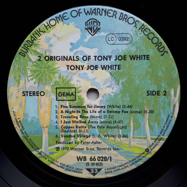 Tony Joe White - 2 Originals Of Tony Joe White (LP Tweedehands)