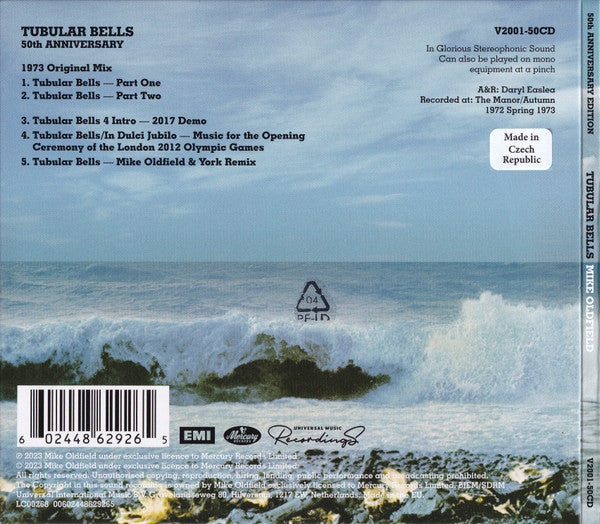 Mike Oldfield - Tubular Bells (CD) - Discords.nl