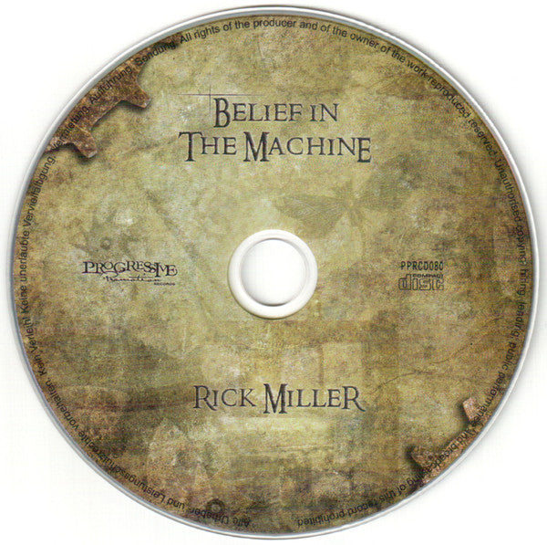 Rick Miller - Belief In The Machine (CD)