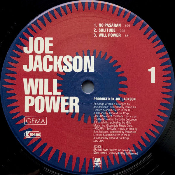 Joe Jackson - Will Power (LP Tweedehands)