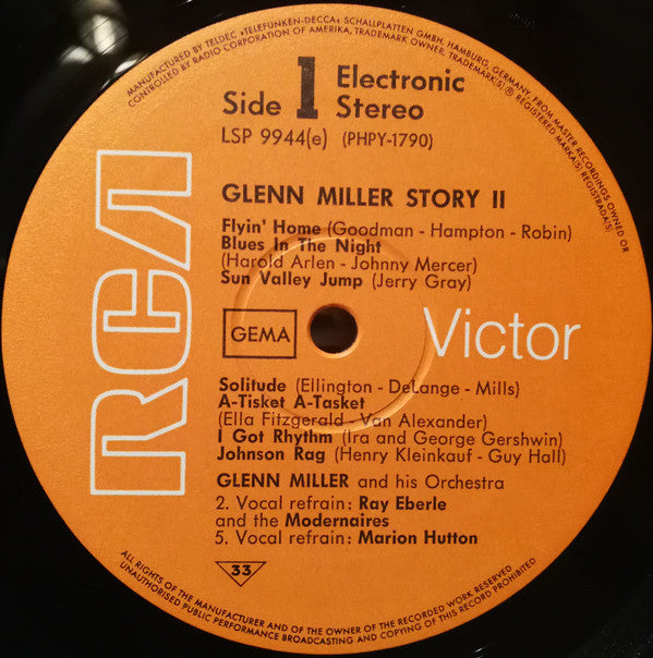 Glenn Miller - The Glenn Miller Story II (LP Tweedehands) - Discords.nl