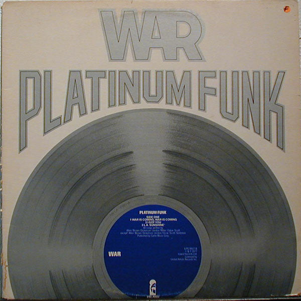 War - Platinum Funk (LP Tweedehands) - Discords.nl