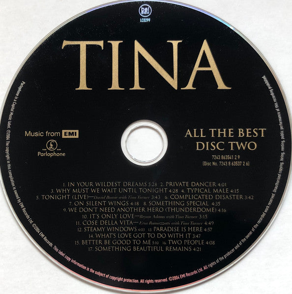 Tina Turner - All The Best (CD Tweedehands)