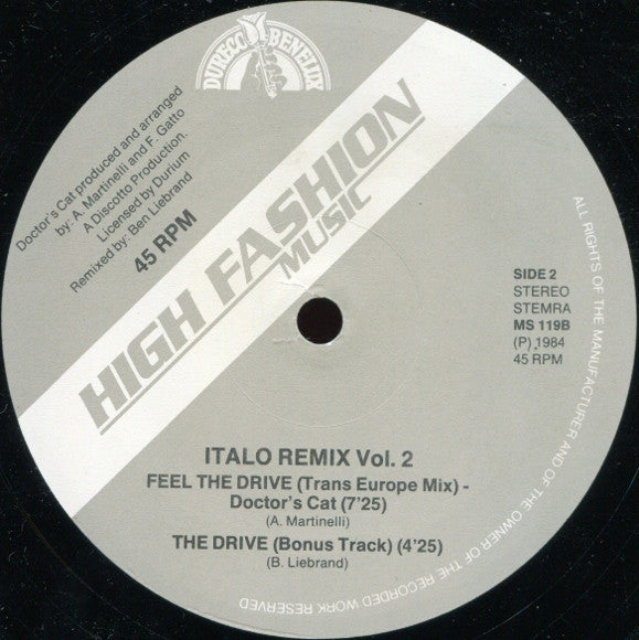 Various - Italo Remix Volume 2 (12" Tweedehands)