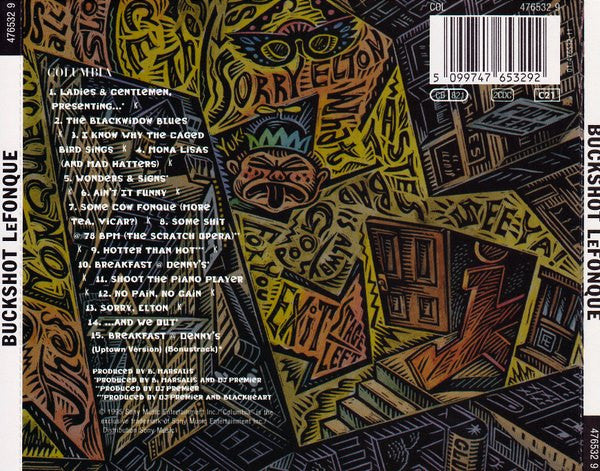 Buckshot LeFonque - Buckshot LeFonque (CD) - Discords.nl