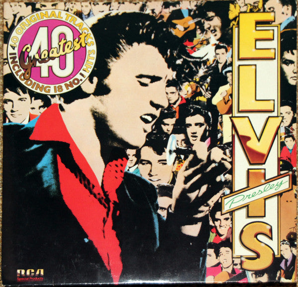 Elvis Presley - Elvis's  40 Greatest (LP Tweedehands)