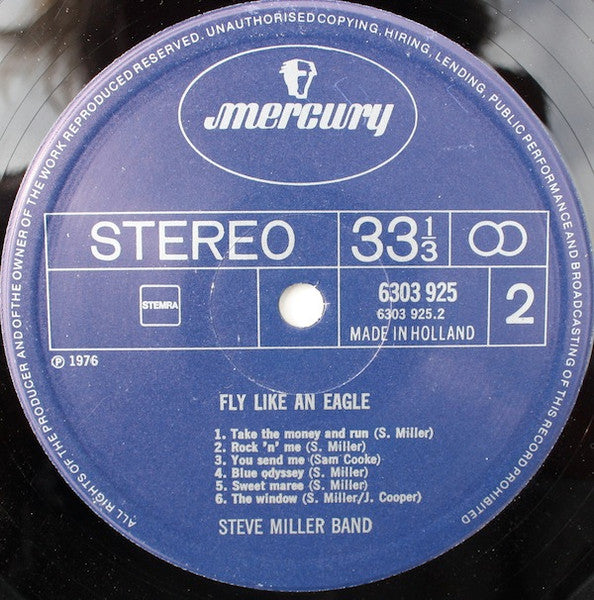 Steve Miller Band - Fly Like An Eagle (LP Tweedehands) - Discords.nl
