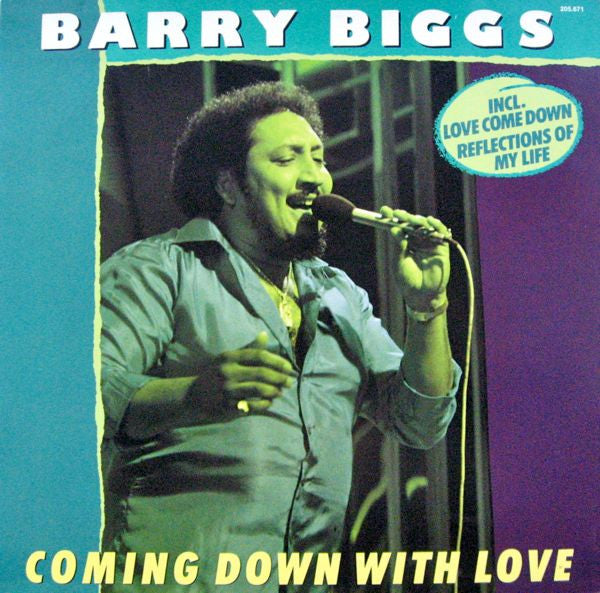 Barry Biggs - Coming Down With Love (LP Tweedehands)