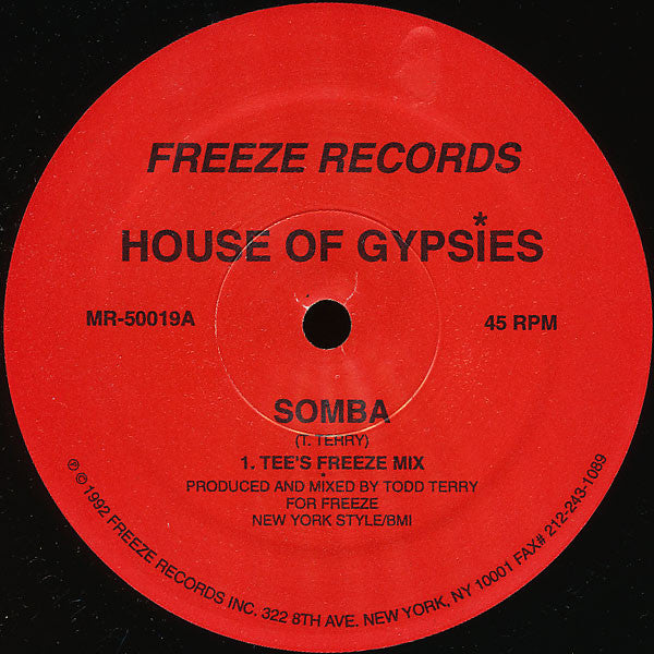 House Of Gypsies - Samba / Kool Life (12" Tweedehands)