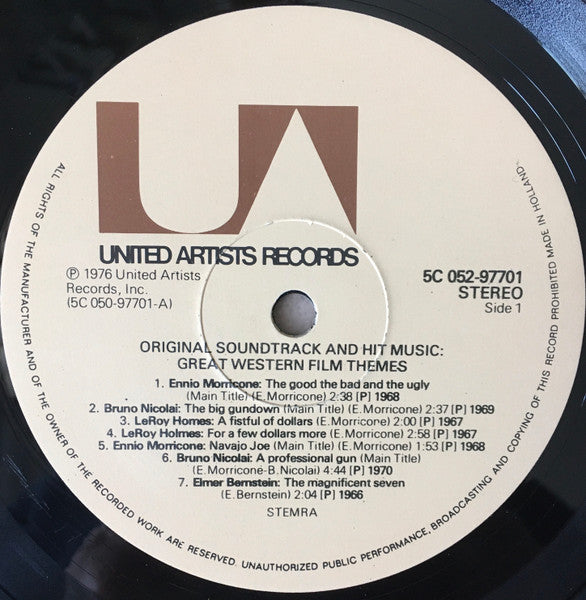 Various - Great Western Film Themes (LP Tweedehands)