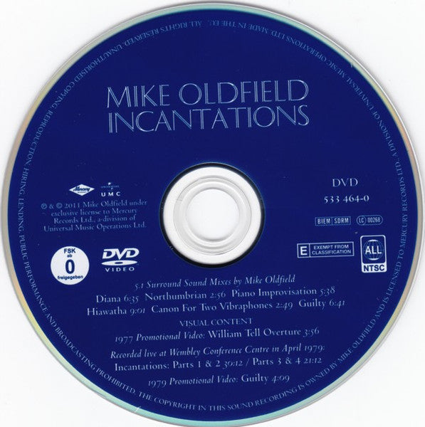 Mike Oldfield - Incantations (CD Tweedehands)