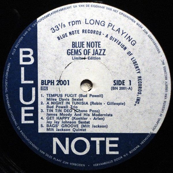 Various - Blue Note Gems Of Jazz (LP Tweedehands) - Discords.nl