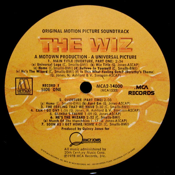 Various - The Wiz (Original Motion Picture Soundtrack) (LP Tweedehands)