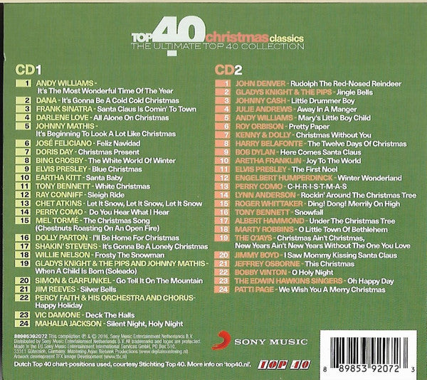 Various - Top 40 Christmas Classics (CD)