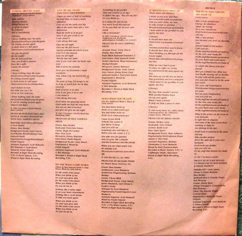 Carly Simon - Coming Around Again (LP Tweedehands) - Discords.nl