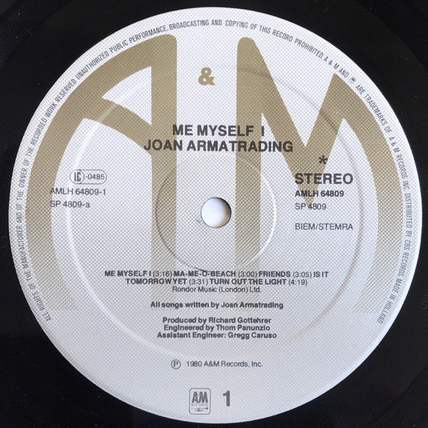 Joan Armatrading - Me Myself I (LP Tweedehands) - Discords.nl