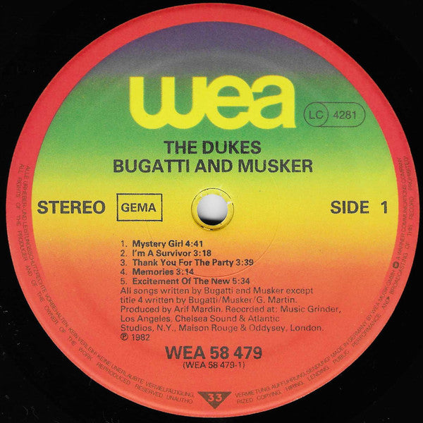 Dukes (13), The - Bugatti & Musker (LP Tweedehands)