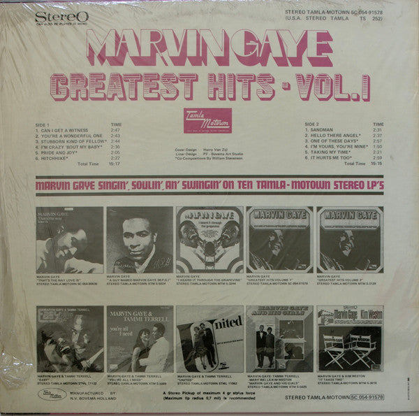 Marvin Gaye - Greatest Hits - Vol.I (LP Tweedehands) - Discords.nl