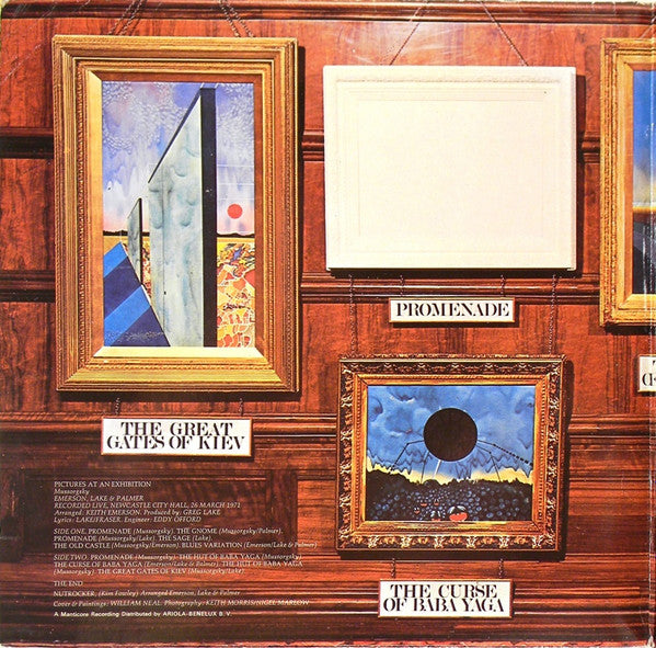 Emerson, Lake & Palmer - Pictures At An Exhibition (LP Tweedehands)