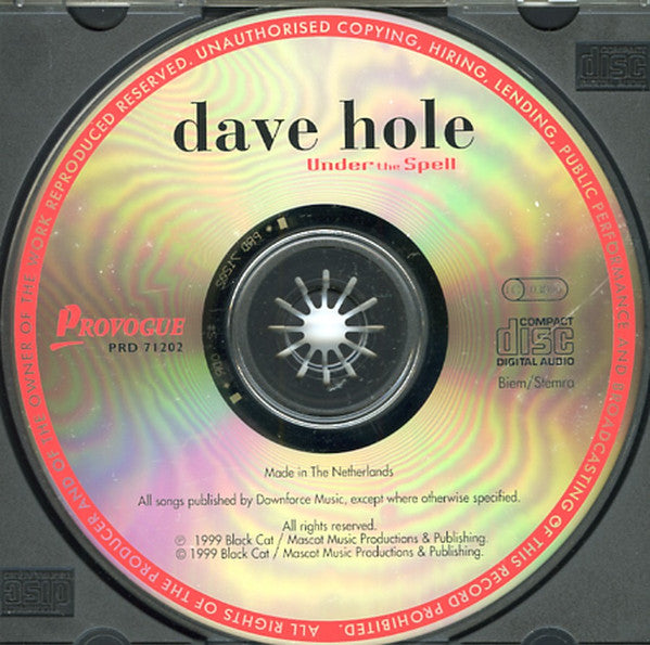 Dave Hole - Under The Spell (CD Tweedehands)