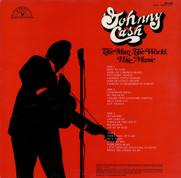 Johnny Cash - The Man, The World, His Music (LP Tweedehands) - Discords.nl